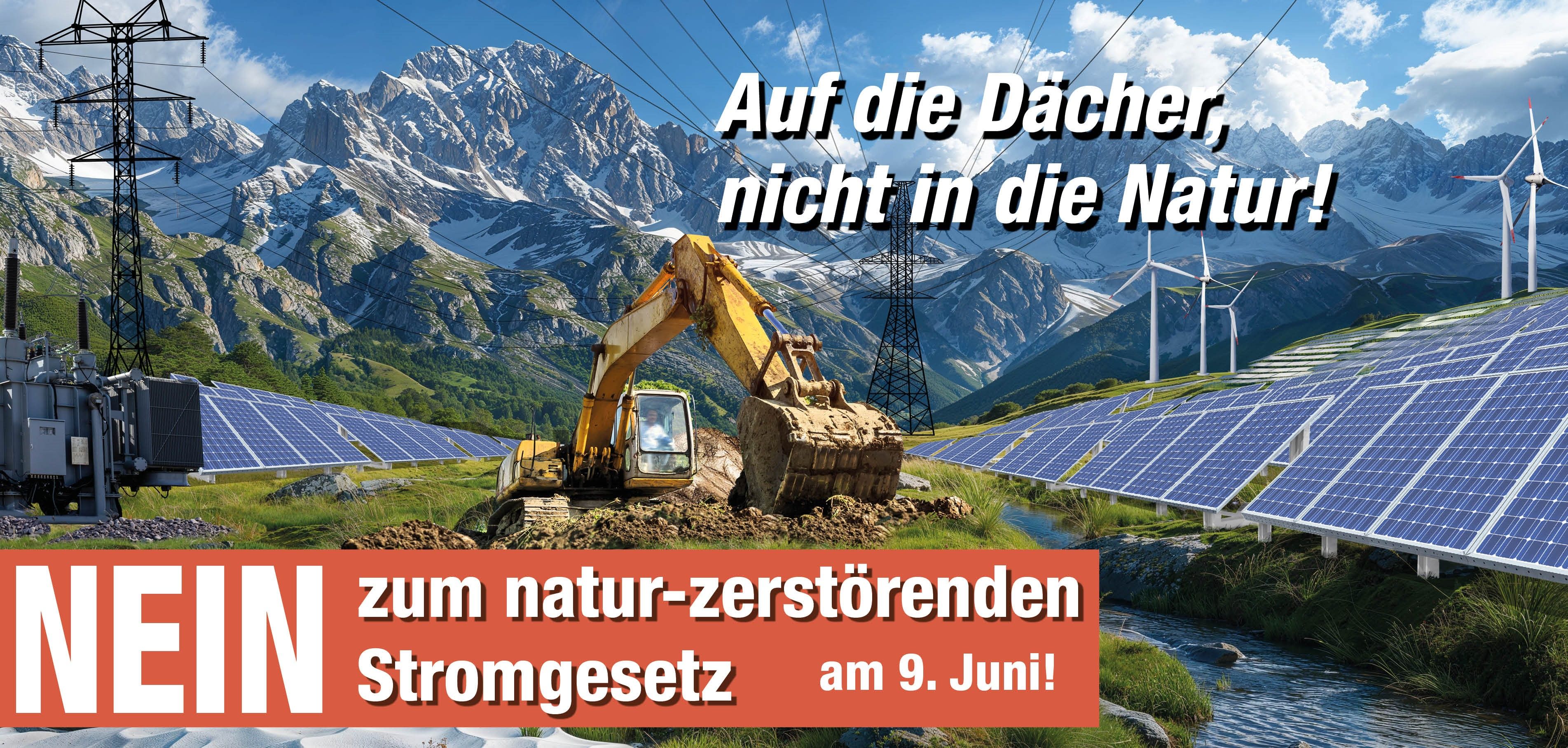 NEIN zum Stromgesetz
