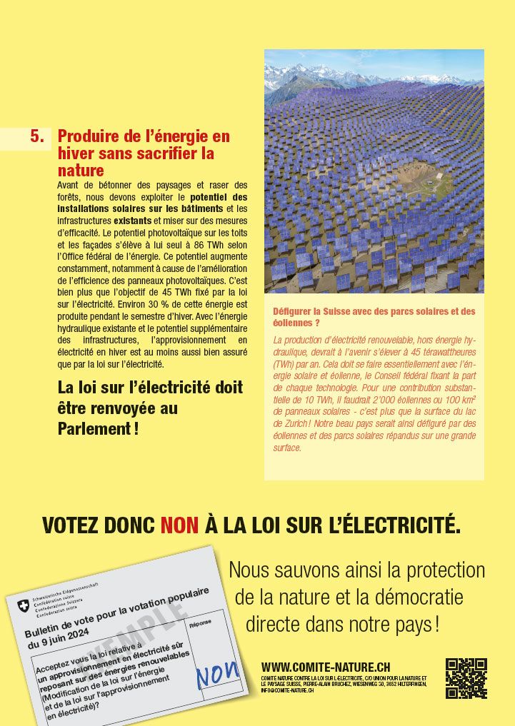 Flyer Loi Sur Lelectricite