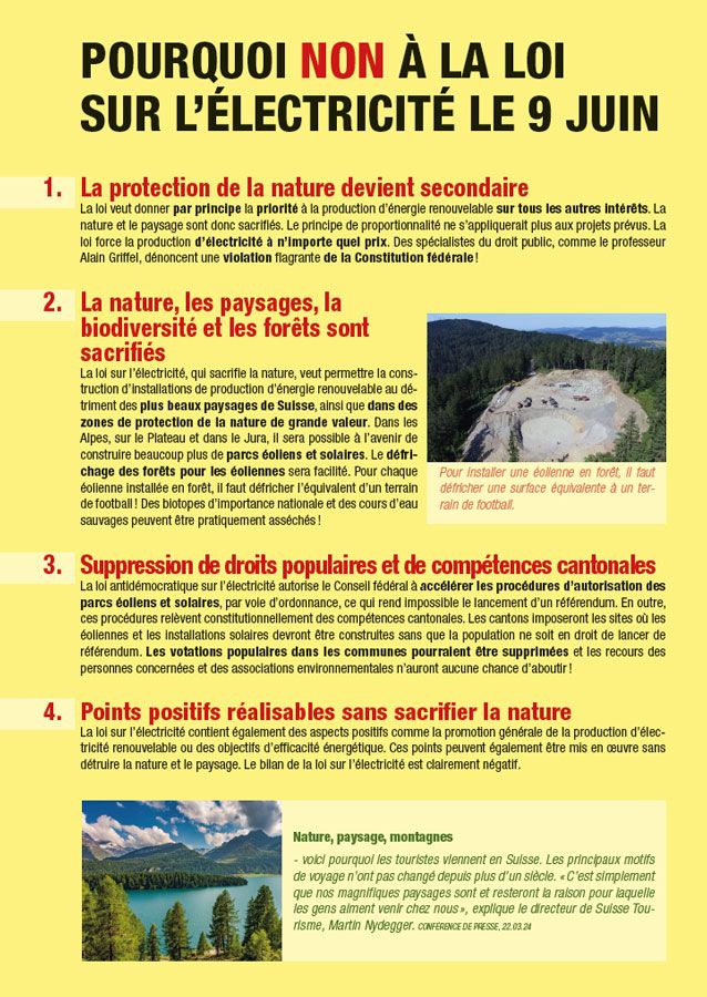 Flyer Loi Sur Lelectricite